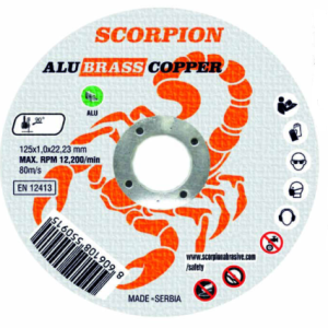 Rezne ploče ALU BRASS COPPER