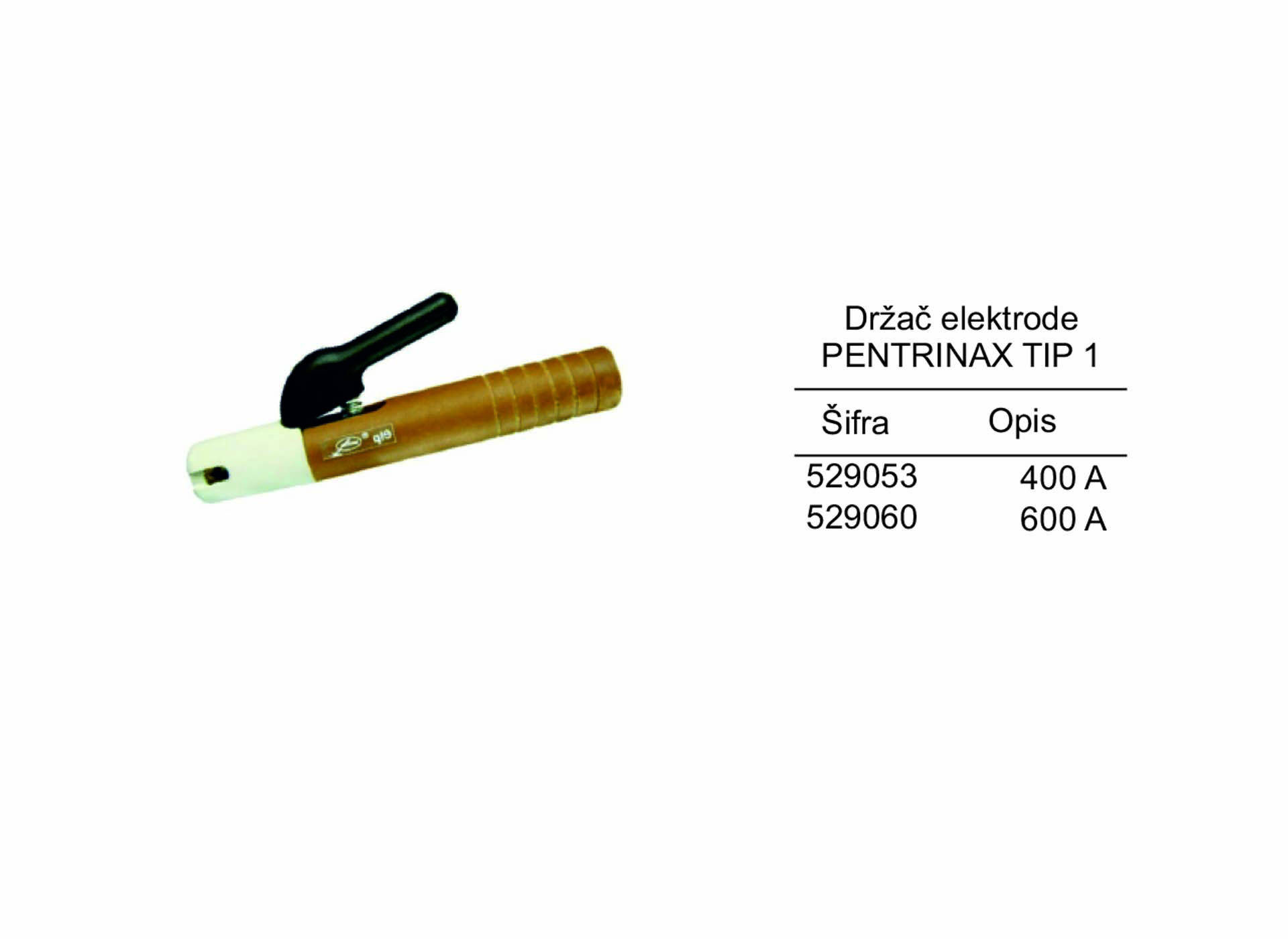 Držač elektrode PERTINAX TIP 1
