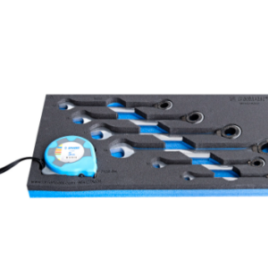 Garnitura viljuškasto-okastih ključeva sa čegrtaljkom u SOS ulošku za alat 964-27ASOS