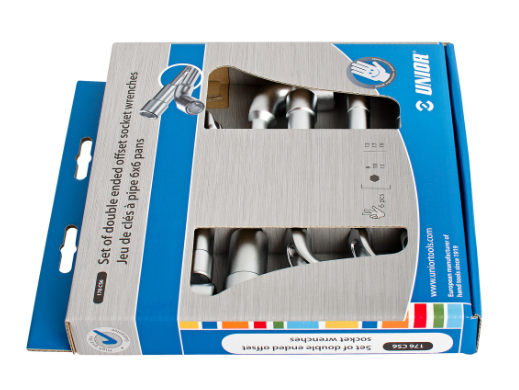 Ključevi lulasti, dvostrani u kartonskoj kutiji 176CS6