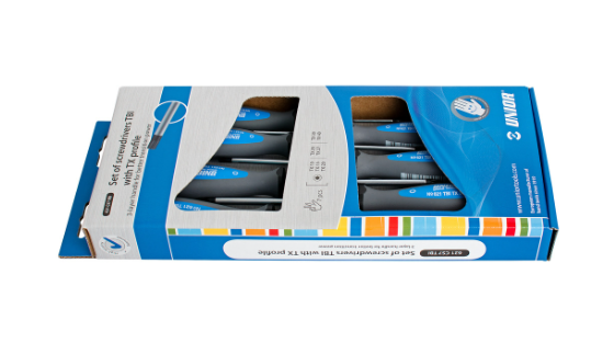 Odvijači TBI sa TX profilom u garnituri 621CS7TBI